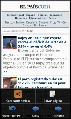 La Prensa android App screenshot 1